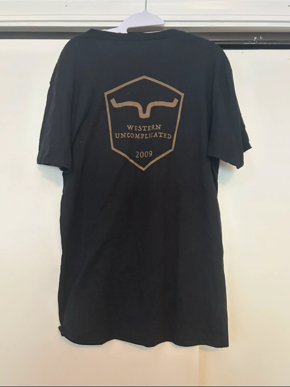 Kimes Ranch Logo Black Short-Sleeve Men's Tee